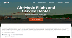 Desktop Screenshot of airmodsflightcenter.com